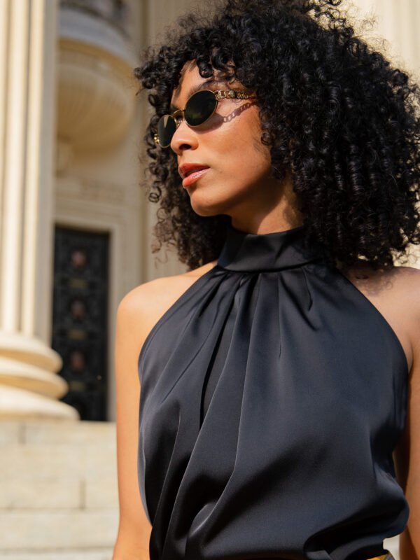 Blusa Rock Acetinada